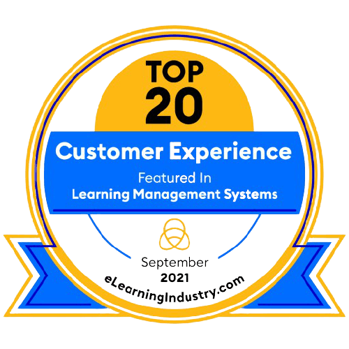 eLearning Industry ranked GyrusAim as # 3 in Top 20 LMS for Customer Experience